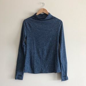 Oiselle Lux Funnel Neck Long Seeve